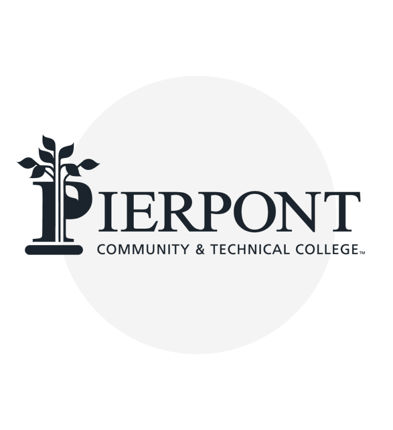 Logo Pierpont Community & Technical College.